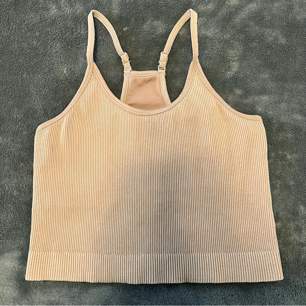POPFLEX What’s the Scoop Seamless Crop Tank - Picture 6 of 13